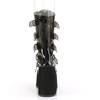 DemoniaCult - SWING230C Bottes de plateforme - Noir Product image